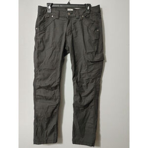 Women's RIDGECUT Toughwear Gray Cargo Straight Leg Pants Size 12
